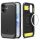 Spigen Rugged Armor MagSafe tok – iPhone 17, matt fekete