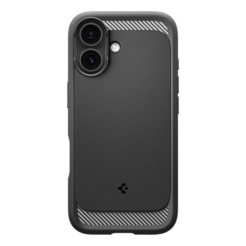 Spigen Rugged Armor MagSafe tok – iPhone 17, matt fekete