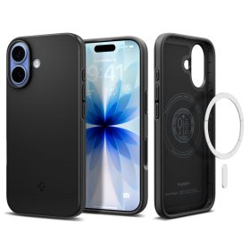 Spigen Thin Fit MagSafe tok – iPhone 17, fekete