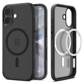 Spigen Ultra Hybrid MagSafe tok – iPhone 17, matt fekete