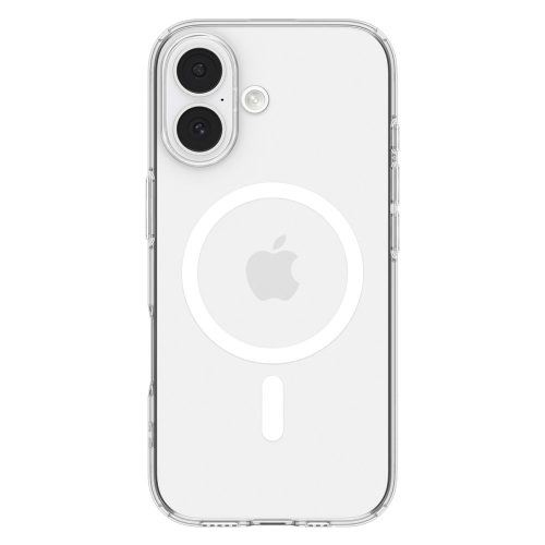 Spigen Liquid Crystal MagSafe tok – iPhone 17, átlátszó / fehér