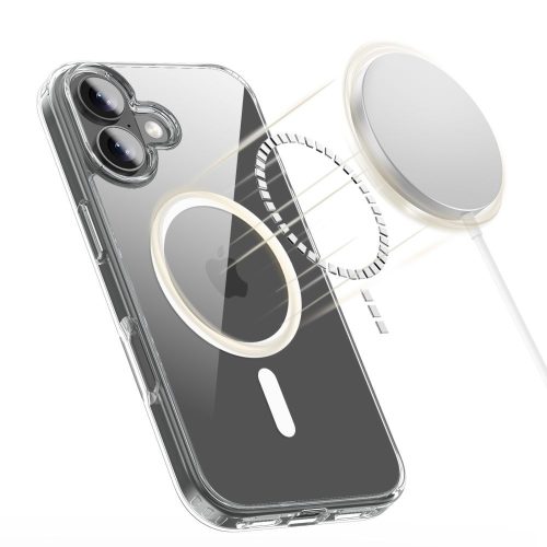 Tech-Protect FlexAir Hybrid MagSafe tok – iPhone 17, átlátszó