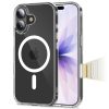 Tech-Protect FlexAir Hybrid MagSafe CC tok – iPhone 17, átlátszó