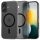 Tech-Protect MagSlim MagSafe tok – iPhone 17, matt fekete