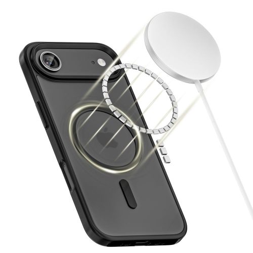 Tech-Protect MagMat MagSafe tok – iPhone Air, matt fekete