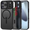 Tech-Protect MagMat XT MagSafe tok – iPhone 17 Pro Max, matt fekete, 4 gombborítás-készlettel