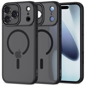   Tech-Protect MagCam MagSafe tok – iPhone 17 Pro, matt fekete