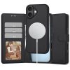 Tech-Protect Wallet MagSafe tok – iPhone 17, matt fekete