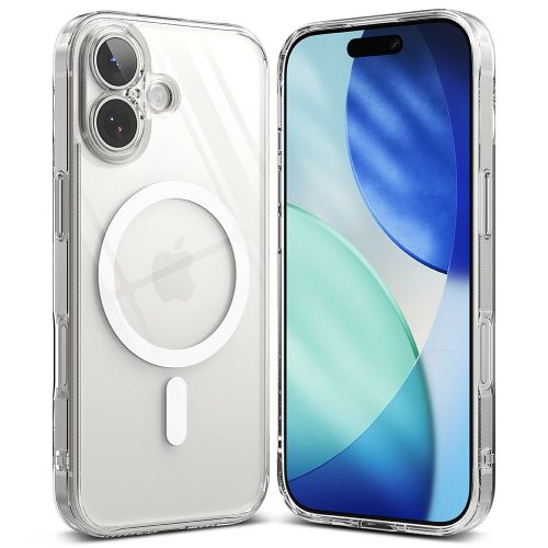 Ringke Fusion Magnetic MagSafe tok – iPhone 17, átlátszó