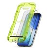 Ringke Easy Slide kijelzővédő üveg – iPhone 17, fekete keret, 2 db