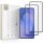 Tech-Protect Glass Fit+ kijelzővédő üveg – Samsung Galaxy S25 FE, fekete keret, 2 db