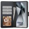 Tech-Protect Wallet tok – Samsung Galaxy S25 FE, fekete