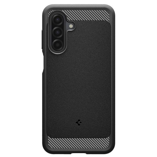 Spigen Rugged Armor tok – Samsung Galaxy A17 4G / 5G, matt fekete