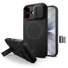 Tech-Protect Kevlar Aura MagSafe tok – iPhone 17, fekete