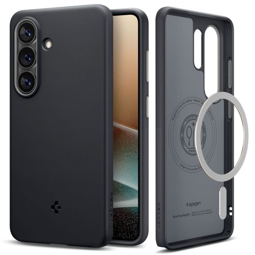 Spigen Nano Pop MagSafe tok – Samsung Galaxy S26 Ultra, fekete (black sesame)