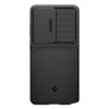 Spigen Optik Armor tok – Samsung Galaxy S26 Ultra, fekete