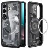 Spigen Ultra Hybrid MagSafe tok – Samsung Galaxy S26, fekete, zero one mintás
