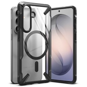   Ringke Fusion X Magnetic MagSafe tok – Samsung Galaxy S26, fekete