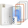 Tech-Protect Easy Set+ kijelzővédő üveg – Samsung Galaxy S26, fekete keret, 2 db, kameravédővel
