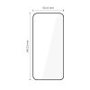 Tech-Protect Easy Set+ kijelzővédő üveg – Samsung Galaxy S26, fekete keret, 2 db, kameravédővel