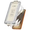 Tech-Protect Quick Set+ kijelzővédő üveg – Samsung Galaxy S26 Ultra, fekete keret, 2 db