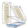 Tech-Protect Quick Set Ar+ tükröződéscsökkentő kijelzővédő üveg – Samsung Galaxy S26+, fekete keret, 1 db