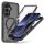 Tech-Protect Defense MagSafe tok – Samsung Galaxy S26, matt fekete