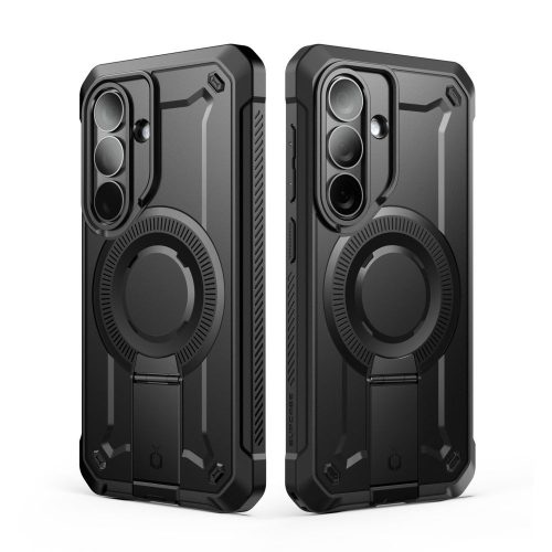 Supcase Unicorn Beetle Pro MagSafe tok – Samsung Galaxy S26, fekete, 2 első kerettel
