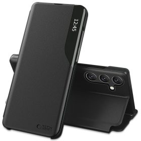   Tech-Protect Smart View tok – Samsung Galaxy A57 5G, fekete