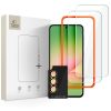 Tech-Protect Easy Set+ kijelzővédő üveg – Samsung Galaxy A57 5G, átlátszó, 2 db, kameravédővel