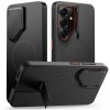 Tech-Protect Kevlar Aura MagSafe tok – Samsung Galaxy S26, fekete / narancssárga