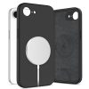 Tech-Protect Silicone MagSafe tok – iPhone 16e / 17e, fekete