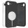 Tech-Protect Silicone MagSafe tok – iPhone 16e / 17e, fekete