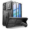 Tech-Protect Kevlar Cam+ tok – Samsung Galaxy A36 / A37 5G, fekete, 2 első kerettel