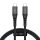 Tech-Protect Ub11T UltraBoost USB-C–USB-C töltőkábel, 240 W, 1 m, fekete
