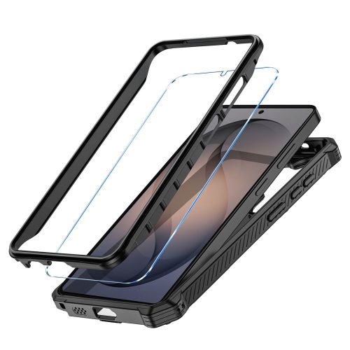 Tech-Protect MagBlast MagSafe tok – Samsung Galaxy S26 Ultra, fekete, 2 db üveggel