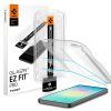 Spigen Glas.tR EZ Fit Pro kijelzővédő üveg – Samsung Galaxy A27 5G, átlátszó, 2 db