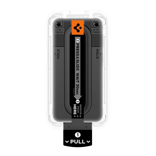 Spigen Glas.tR EZ Fit Pro kijelzővédő üveg – Samsung Galaxy A27 5G, átlátszó, 2 db
