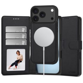   Tech-Protect Wallet MagSafe tok – iPhone 17 Pro Max / 18 Pro Max, matt fekete