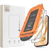 Tech-Protect Quick Set+ kijelzővédő üveg – iPhone 17 Pro Max / 18 Pro Max, fekete keret, 2 db