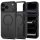 Tech-Protect MagMat MagSafe CC tok – iPhone 17 Pro Max / 18 Pro Max, matt fekete