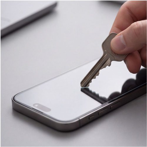 Tech-Protect MagOne MagSafe CC tok – iPhone 17 Pro Max / 18 Pro Max, fekete / átlátszó, 2 db üveggel