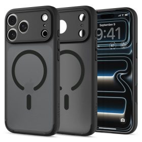   Spigen Ultra Hybrid MagSafe tok – iPhone 17 Pro Max / 18 Pro Max, matt fekete