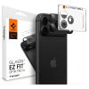 Spigen Optik Pro XL Glas.tR EZ Fit kameravédő üveg – iPhone 18 Pro Max, fekete, 1 készlet