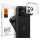 Spigen Optik Pro XL Glas.tR EZ Fit kameravédő üveg – iPhone 18 Pro Max, fekete, 1 készlet