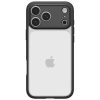 Spigen Ultra Hybrid tok – iPhone 17 Pro / 18 Pro, matt fekete