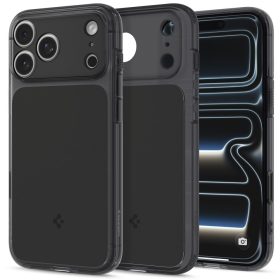   Spigen Ultra Hybrid T MagSafe CC tok – iPhone 17 Pro / 18 Pro, matt fekete