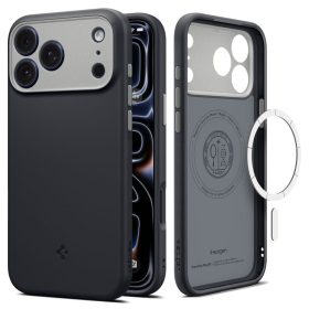   Spigen Nano Pop MagSafe tok – iPhone 17 Pro / 18 Pro, fekete (black sesame)