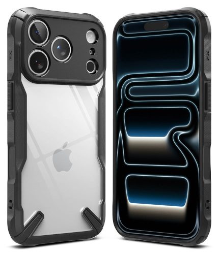 Ringke Fusion X tok – iPhone 17 Pro Max / 18 Pro Max, fekete
