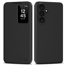   Tech-Protect Smart Wallet tok – Samsung Galaxy S26 FE, matt fekete
